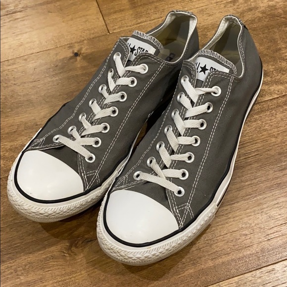 grey converse mens